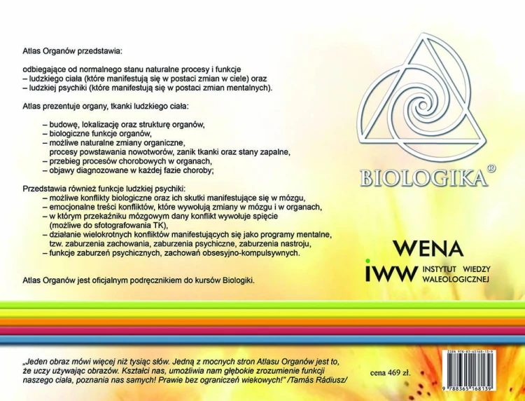 Biologika. Atlas Organów - tył